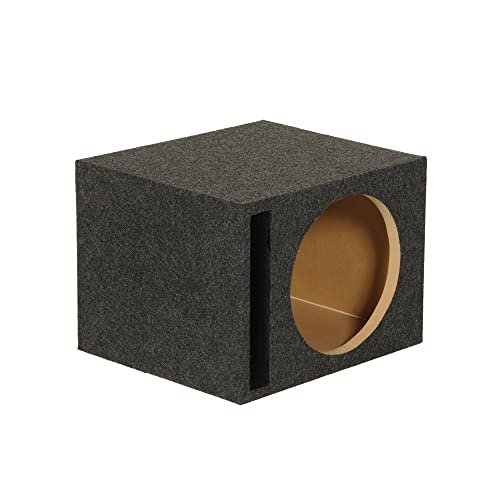 Q Power 10 Inch Subwoofer Box, Vented Speaker Box for in
